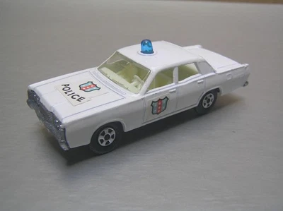 Matchbox Superfast MB55 Mercury Police Car with Blue Light Mint Condition - Image 1 of 4