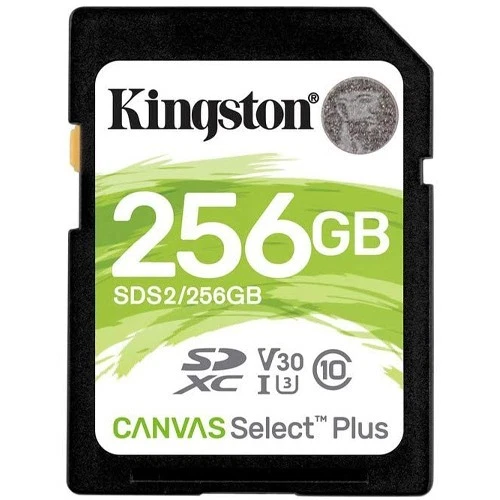 Kingston 256GB Canvas Select Plus SD Card SDS2/256GB Memory Card Canon Nikon - Image 1 of 1