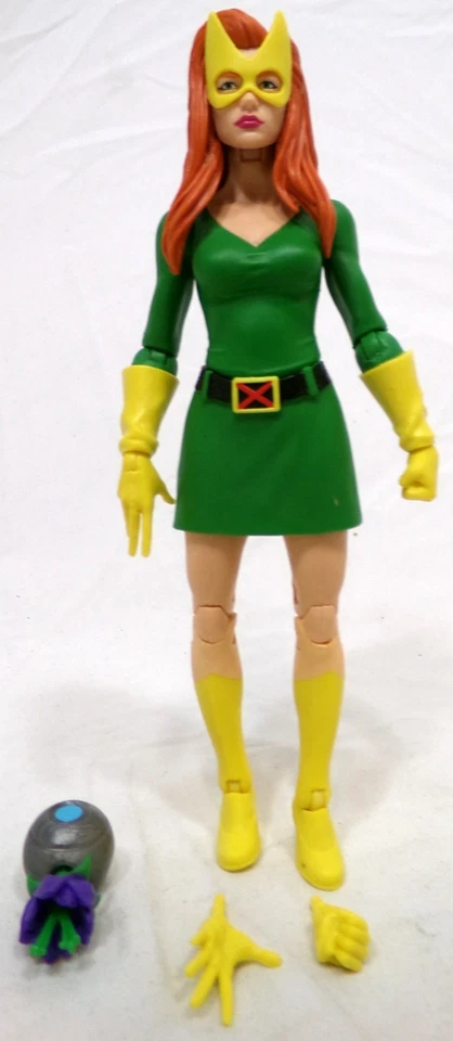 Figura Completa Hasbro Marvel Legends Tri-Sentinel Series X-Men Marvel Girl 6" Foto 1 de 4