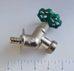 10 PEZZI 1/2" PEX X 3/4 GHT SEDERE (OTTONE SENZA PIOMBO - Foto 1 di 5