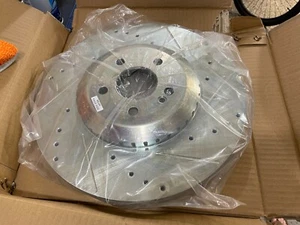 Power Stop Rear Brake Rotors for Mercedes Benz E400 - Picture 1 of 2