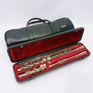 Flauto Yamaha YFL211II con custodia rigida e morbida nichel argento dal Giapp... - Foto 1 di 19