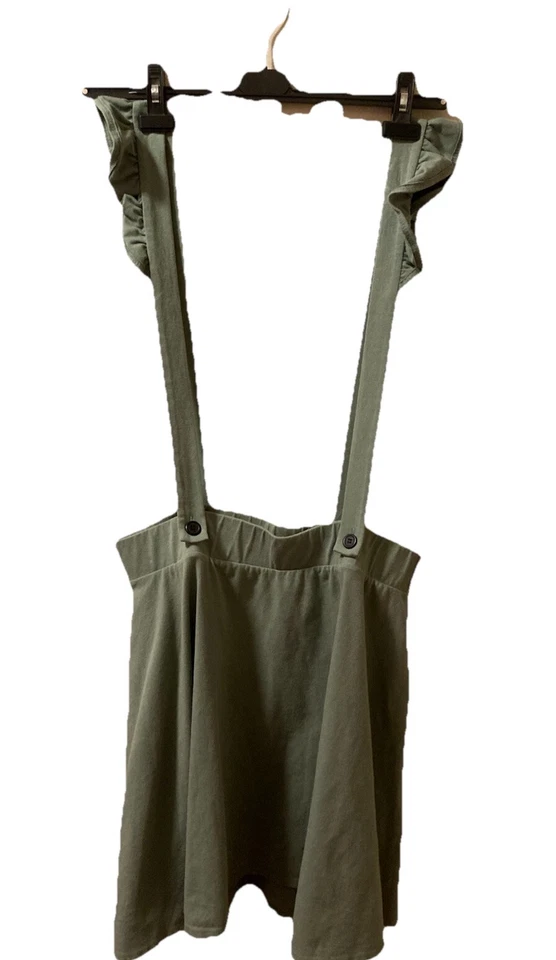 HOT TOPIC Sobre la Pared del Jardín Greg Vestido Mono Falda Jersey Verde Talla 2X Foto 1 de 4