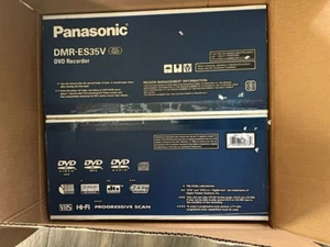 Panasonic DMR-ES35V Combo VHS VCR & DVD Recorder with Remote - Picture 1 of 4