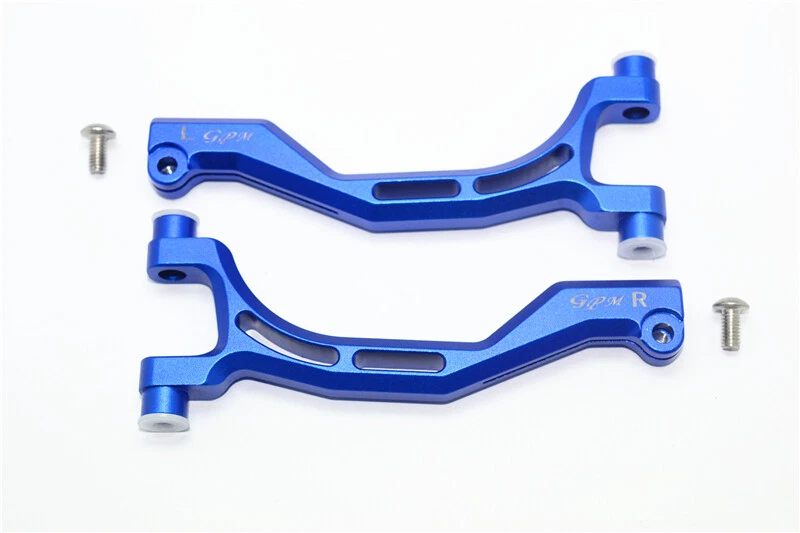 GPM Aluminum Front Upper Arms For THUNDERTIGER 1/8 Truck K-Rock Mt4-G5 6406-F - Image 1 of 4