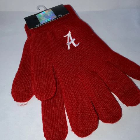 University of Alabama adult gloves NEW Cover