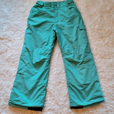  Columbia Snow Ski Pants Girls XL (18-20) Outgrown System - Mint Green  - Imagem 1 de 4