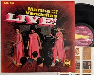 Martha & The Vandellas LIVE northern soul ED1 LP stereo HEATWAVE Jimmy Mack 1967 - Picture 1 of 7
