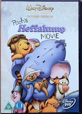 POOH'S HEFFALUMP MOVIE  -  REGION 2 DVD   WALT DISNEY - Image 1 of 4