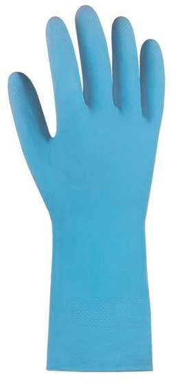 TEXXOR 10er Pack BIG Latex Handschuhe Naturlatex Haushaltshandschuh 2225 Größe L