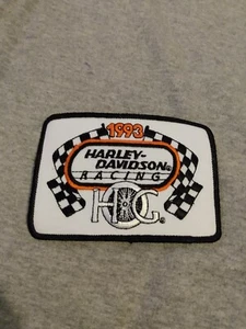 Harley Davidson HOG 1993 Racing Patch 4,5" x 3" Aufnäher - Bild 1 von 2
