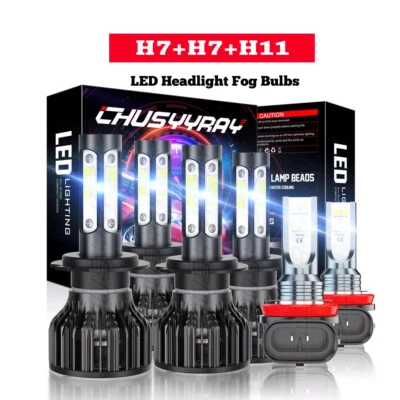 Para Mercedes-Benz ML350 2006 2007-2011 6x Faros LED + Faros antiniebla Foto 1 de 4