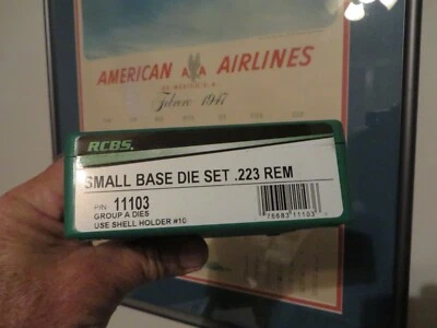 New RCBS 223 Remington Small Base Die Set 11103 - Image 1 of 2