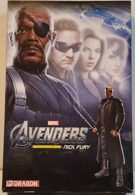 AVENGERS NICK FURY MODEL KIT - 1:9 SCALE - DRAGON #38317 2012 - Image 1 of 4