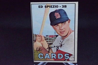 Ed Spiezio #128 - 1967 O-Pee-Chee - Cardinals - Excellent Condition - Image 1 of 2