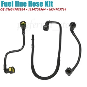 Kit de manguera de línea de combustible 3 piezas para Mercedes Benz W163 ML320 ML430 ML55 AMG 1634702864 - Imagen 1 de 22