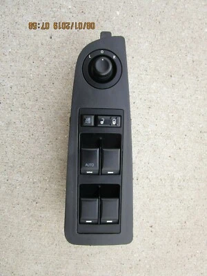 07 CHRYSLER 300 CONDUCTOR LADO IZQUIERDO MASTER INTERRUPTOR VENTANA ELÉCTRICA NEGRO 04602780AA Foto 1 de 3