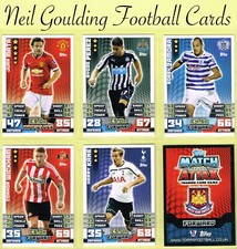 Topps MATCH ATTAX 2014-2015 ☆ Premier League ☆ Football Cards #181 to #360