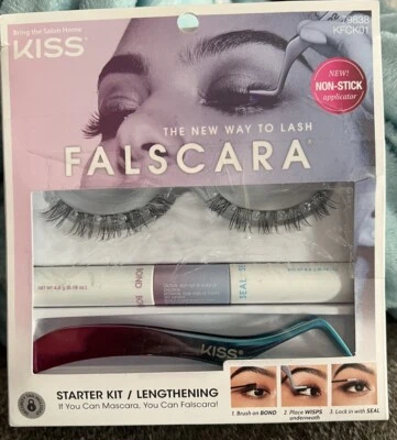 Lote de 2 cajas Kiss Falscara Starter Kit Foto 1 de 4