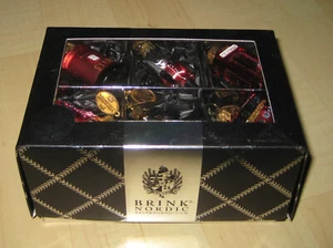 6 Stck BRINK NORDIC Mini Weihnachtsschmuck London Handmade Tannenbaumschmuck - Bild 1 von 2