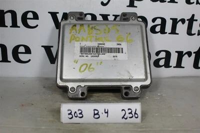 12600928 Buick 06-07 Rendezvous Unidad de control del motor Módulo ECU 3O3 236 B4 Foto 1 de 3