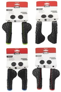 Handlebar Grip RAVX COMFY X Ergonomic Black/Green, Blk/Grey, Blk/Blue or Blk/Red - Picture 1 of 5