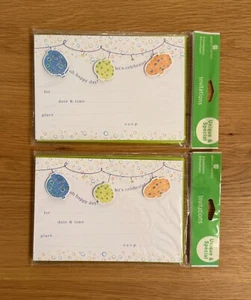 Lot of 2 All Occasions Party Invitations & Envelope American Greetings 16ct. New - Picture 1 of 2