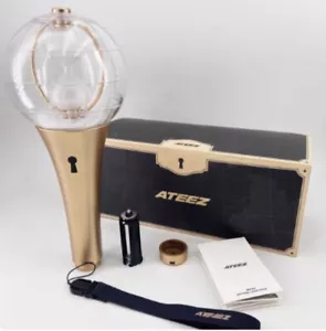 US! ATEEZ Oficial Globo Globo Lámpara de Mano Soporte Ventilador Regalos Coleccionar - Imagen 1 de 5