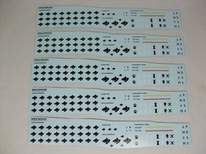 5 Space Wolves Transfer Sheets Marines Indomitus Warhammer 40.000 40k GW - Bild 1 von 2