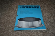 Chicago Rawhide Mfg Co Speedi-Sleeve brochure 1972