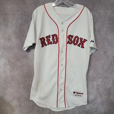 Camiseta deportiva vintage majestuosa auténtica de los Medias Rojas de Boston Curt Schilling 38 para hombre 40 M Foto 1 de 4