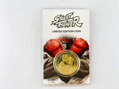 Street Fighter 30TH Anniversary Gold Edition Numbered Coin Limited To 1000 NEW - Image 1 of 4