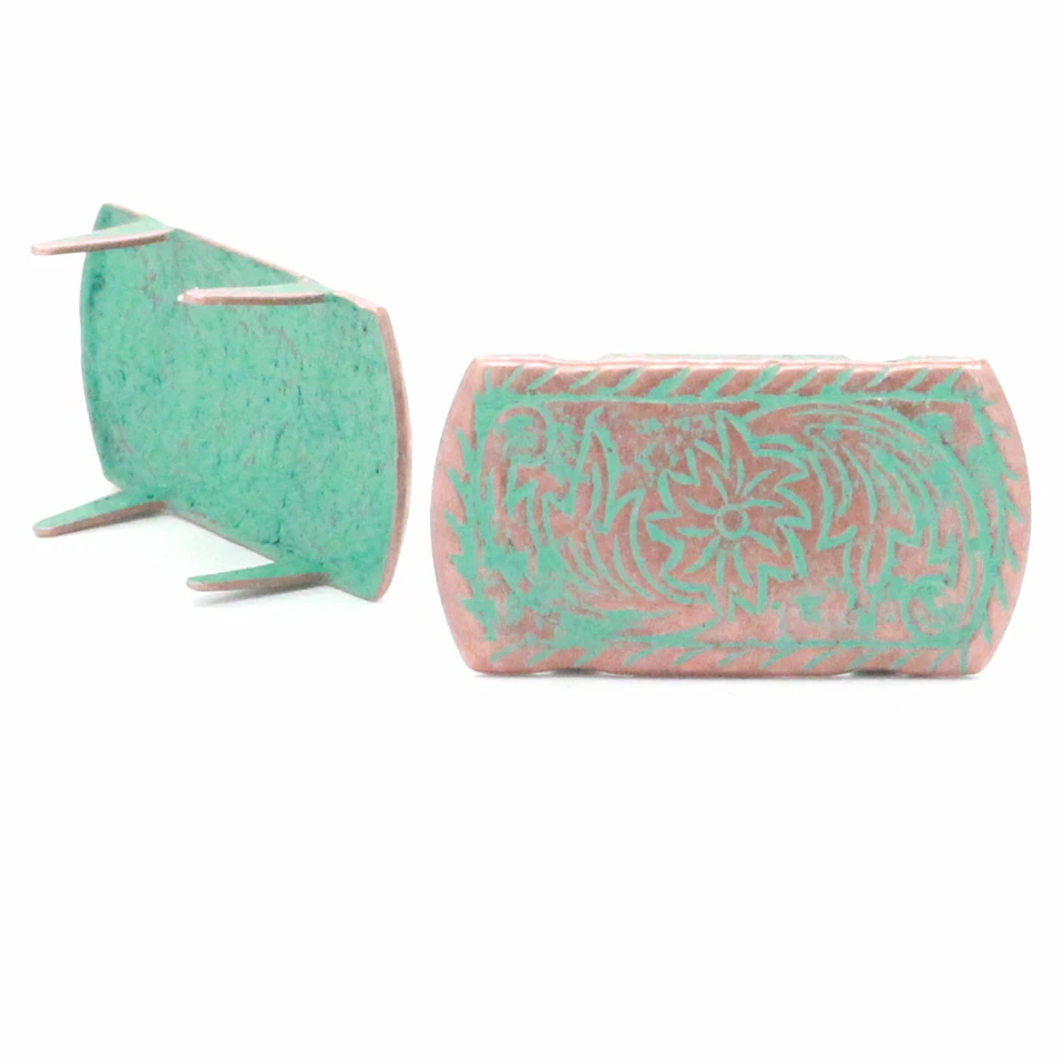 Pátina de cobre Southwest Thunderbird manchas de aço 10 peças 54880-90 - Imagem 1 de 1