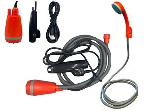 USB Rechargeable Portable Camping Outdoor Shower fishing boat caravan motorhome - Picture 1 of 7
