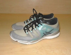 Asics Gel Fit Vida S568N Training Shoes Grey Blue Women's Size US 8 - Picture 1 of 11