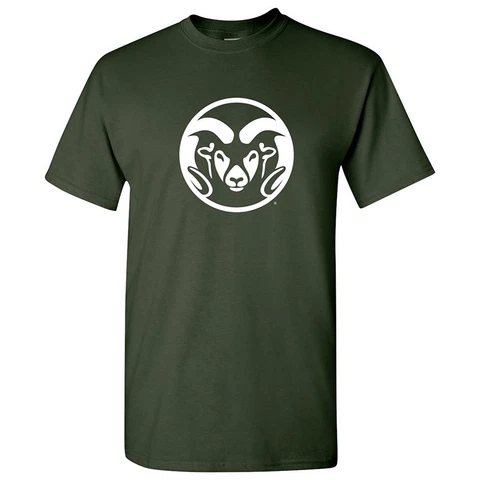 Colorado State Rams Primary Logo Licensed Unisex T-Shirt Cover