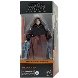 DARTH SIDIOUS FIGURE STAR WARS THE BLACK SERIES HASBRO SITH EMPEROR PALPATINE 01 - Bild 1 von 5