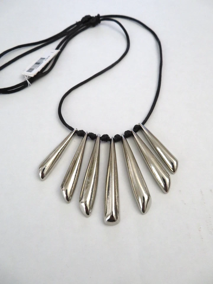 J.JILL  FAN NECKLACE SLIDE ADJUSTABLE ST - Image 1 of 1