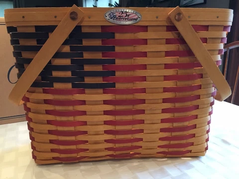 LONGABERGER COLLECTORS CLUB 25th ANNIVERSARY BASKET & LINER~NIB Cover