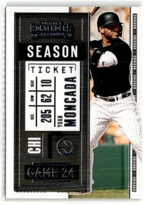 Yoan Moncada Chicago White Sox 2020 Panini Contenders #56 - Image 1 of 2