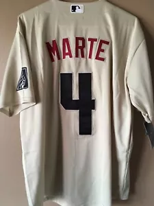 Ketel Marte Jersey # 4 Arizona Diamondbacks Baseball Adult Large 1 Day Shipping - Picture 1 of 7