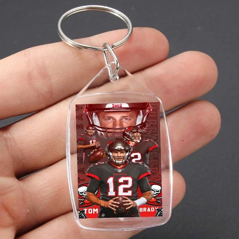 TOM BRADY TAMPA BAY BUCCANEERS NFL KEYCHAIN #1 Cover
