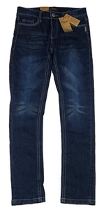 Silver Jeans Girls Sz 10 (25 X 26.5) Suki Sasha Skinny Fit Dark Wash Stretch NWT - Picture 1 of 8