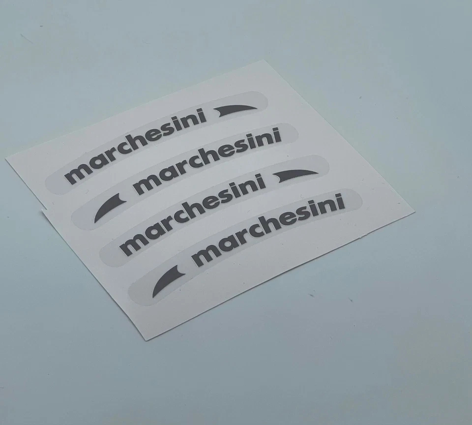 Adesivi Stickers MARCHESINI CERCHI MOTO DUCATI APRILIA 916 996 748 S4 GRIGIO