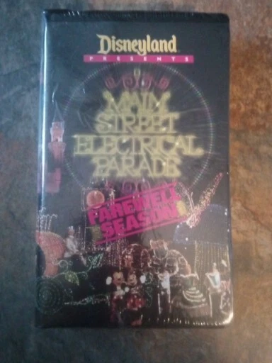 Main Street Electrical Parade VHS Disneyland Presents 1996 Farewell Season
