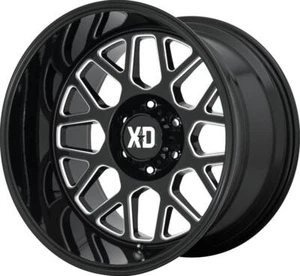(1) 20x9 +18 XD XD849 Grenade II 6x5.5 Gloss Black Milled Wheel - Picture 1 of 1