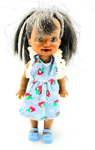 Vintage Barbie Kelly Puppe African American Strawberry Sommerkleid blaue Schuhe - Bild 1 von 8