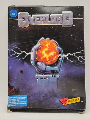 Overlord - Virgin Games - Vintage PC Floppy Disks in Box - Image 1 of 3