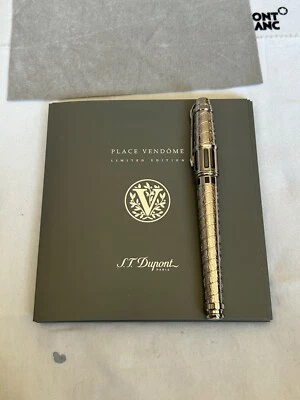 Pluma Estilográfica S.T DuPont Place Vendome Edición Limitada (0044/1810), 18K M Nuevo en Caja-Nueva Foto 1 de 4