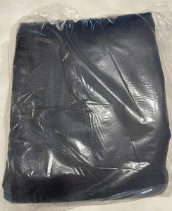 NEW Full XL Vinyl Leather Look Futon Cover Navy Blue 80x57x6 - Picture 1 of 5